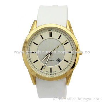 Most Popular/China Slim Silicone Sports Watch, Customized Logos and Colors Welcomed